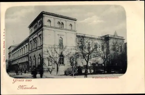 Ak München Bayern, Wilhelms Gymnasium