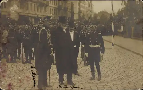 Foto Ak Zürich Stadt Schweiz, Kaiser Wilhelm II., Besuch 1912