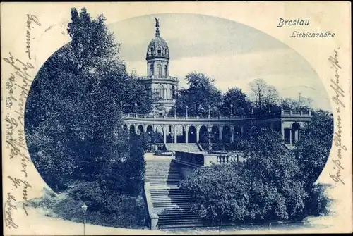 Ak Wrocław Breslau Schlesien, Liebichshöhe