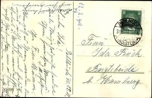 Ak Glückwunsch Neujahr, Junge, Schwein, Glücksklee