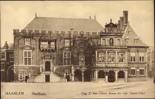 Ak Haarlem Nordholland Niederlande, Stadhuis