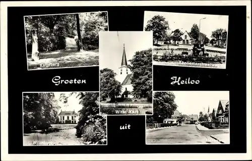 Ak Heiloo Nordholland Niederlande, Katteberg, Kerk, Nienburg