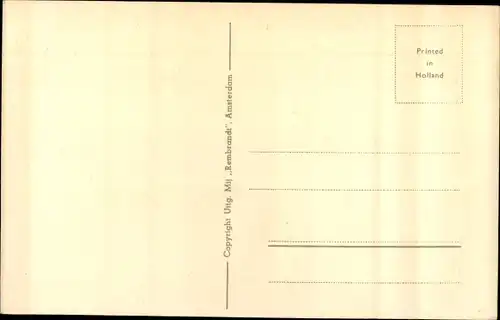 Ak Haarlem Nordholland Niederlande, Gedempte Oude Gracht