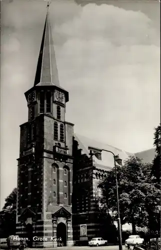 Ak Hoorn Nordholland Niederlande, Grote Kerk