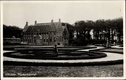 Ak Uithuizen Groningen Niederlande, Menkemaborg
