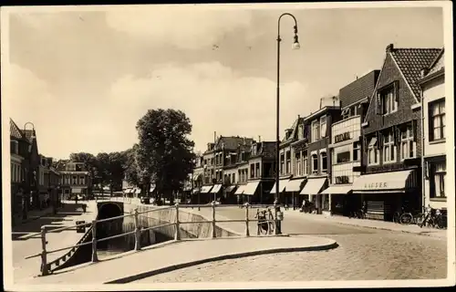 Ak Leeuwarden Friesland Niederlande, Nieuwstad bij de Vrouwenpoort