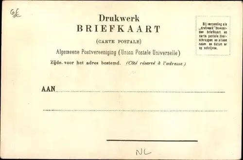 Ak Monnikendam Waterland Nordholland Niederlande, Straßenansicht, Turm