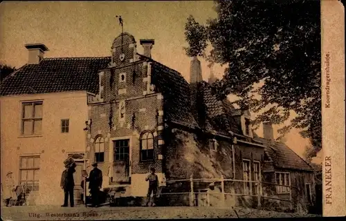 Ak Franeker Friesland Niederlande, Koorndragershuisje