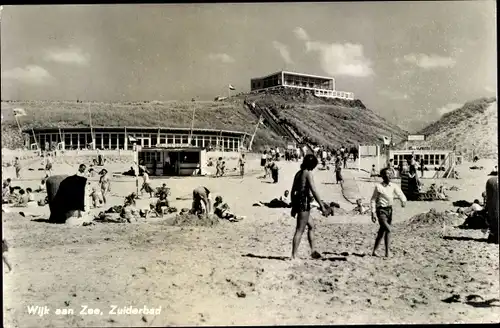 Ak Wijk aan Zee Beverwijk Nordholland Niederlande, Zuiderbad