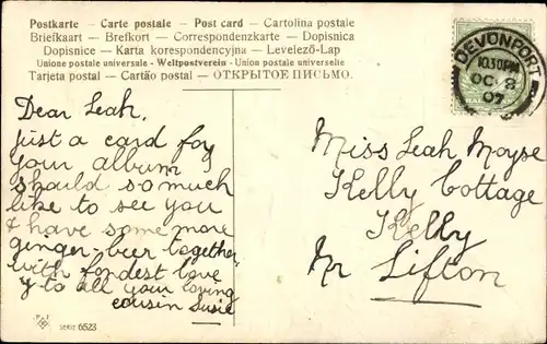 Präge Litho Mädchen in niederländischer Tracht, Windmühle, Segelschiff