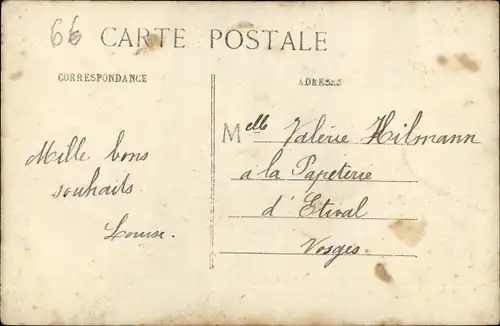 Ak Glückwunsch Neujahr, Junge mit Fahrrad