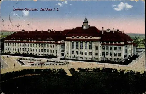 Ak Zwickau in Sachsen, Lehrer-Seminar