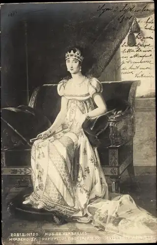 Künstler Ak Marie Guilhelmine Benoist, Marie Pauline Bonaparte