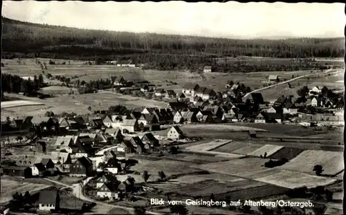 Ak Altenberg im Erzgebirge, Blick vom Geisingberg