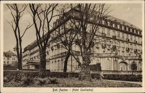 Ak Bad Aachen, Hotel Quellenhof