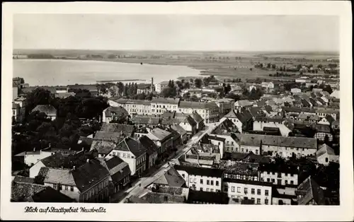 Ak Neustrelitz in Mecklenburg, Blick auf das Stadtgebiet