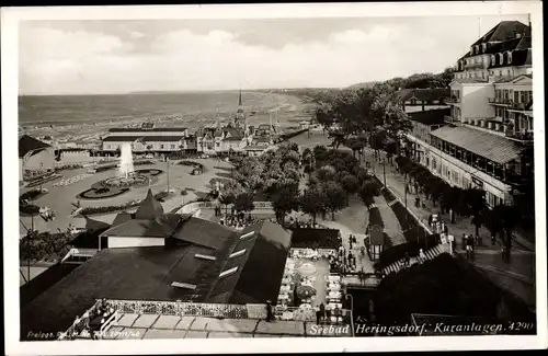Ak Ostseebad Heringsdorf auf Usedom, Kuranlagen
