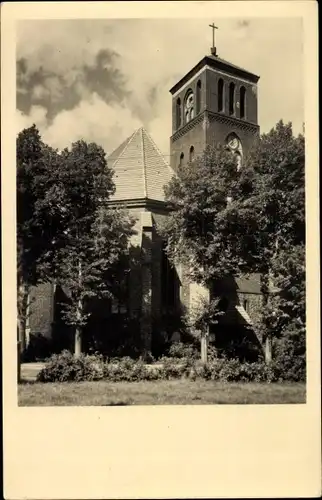 Ak Storkow in der Mark, Blick zur Kirche
