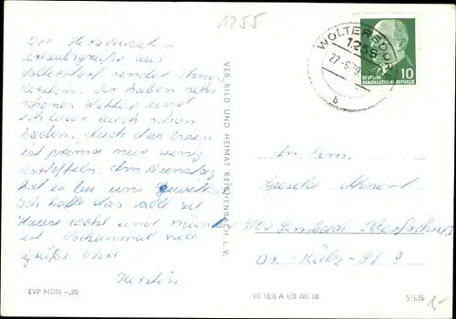 Ak Woltersdorf bei Berlin, Flakensee, Am Mühlenteich, Schleuse, Segelboot