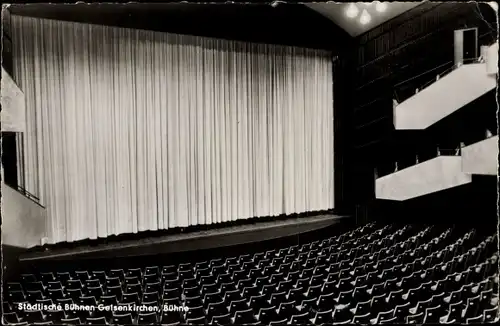 Ak Gelsenkirchen im Ruhrgebiet, Städtische Bühnen, Innenansicht