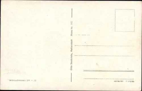 Ak Blankenburg am Harz, Jugendherberge Anton Saefkow