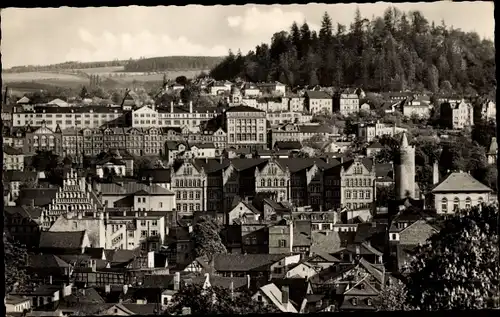 Ak Pößneck in Thüringen, Panorama