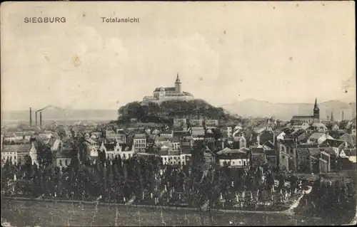 Ak Siegburg an der Sieg, Totalansicht