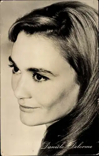 Ak Schauspielerin Daniele Delorme, Die schwarze Akte, Die Elenden