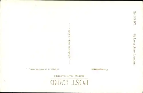 Ak Schauspielerin Annabella, Under the Red Rose