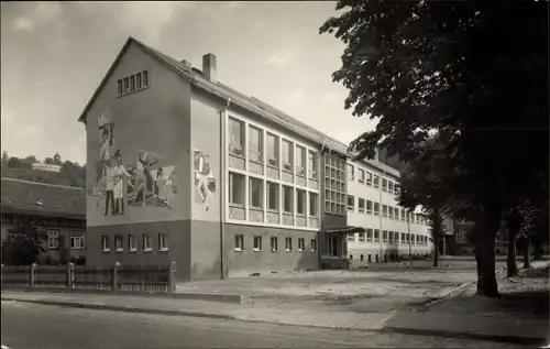 Ak Wasungen im Thüringer Wald, Zentrale Oberschule