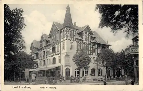 Ak Bad Harzburg am Harz, Hotel Moritzburg