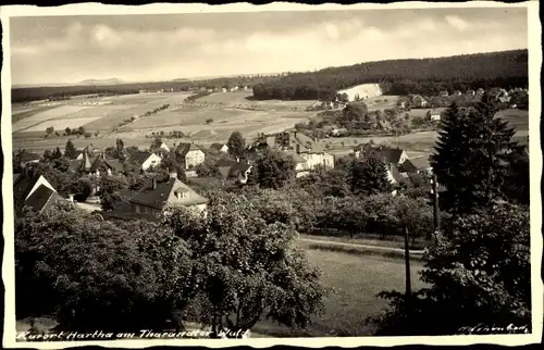 Foto Ak Hartha Hintergersdorf Tharandt im Erzgebirge, Panorama