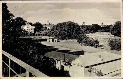 Ak Arnsdorf in Sachsen, Gemeindebad