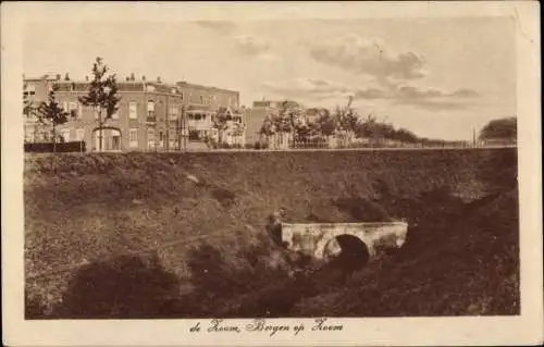 Ak Bergen op Zoom Nordbrabant Niederlande, Tunnel, Häuser