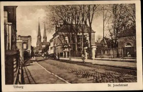 Ak Tilburg Nordbrabant Niederlande, St. Josefstraat