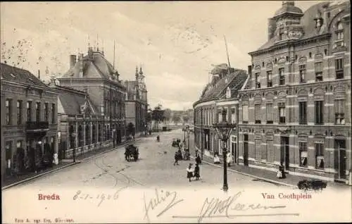 Ak Breda Nordbrabant Niederlande, Van Coothplein