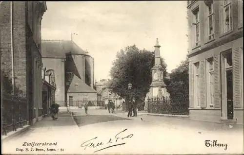 Ak Tilburg Nordbrabant Niederlande, Zwijserstraat