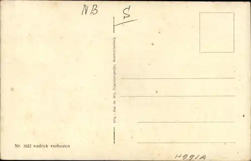 Ak Geertruidenberg Nordbrabant Niederlande, Markt