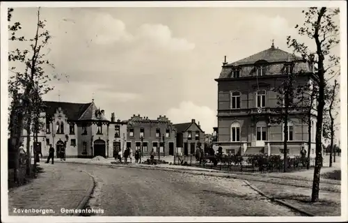 Ak Zevenbergen Nordbrabant, Gemeentehuis