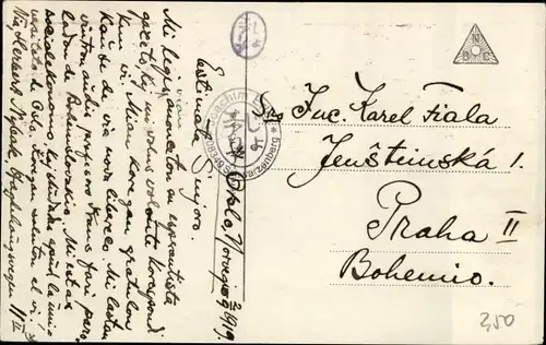 Ak Kristiania Christiania Oslo Norwegen, Panorama