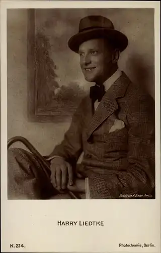 Ak Schauspieler Harry Liedtke, Portrait
