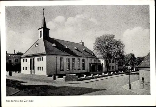 Ak Zwickau, Friedenskirche