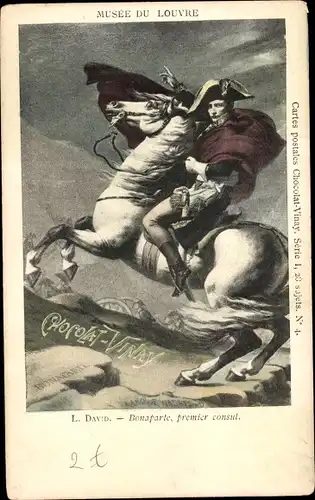 Künstler Ak David, Bonaparte Premier Consul