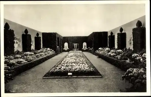 Ak Dresden, Jubiläums-Gartenbau-Ausstellung Dresden 1926, Aus der ersten Blumenschau