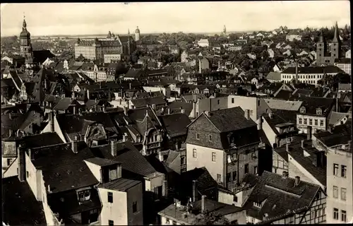 Ak Altenburg in Thüringen, Blick vom Nikolaiturm