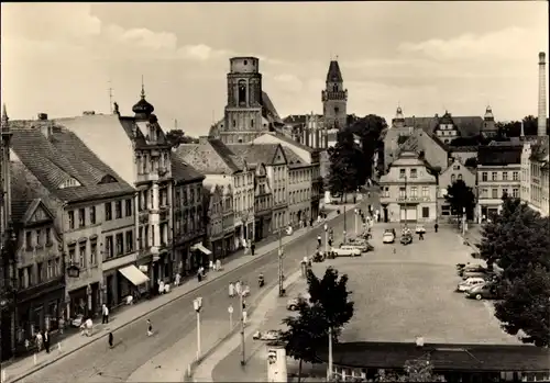 Ak Cottbus in der Niederlausitz, Altmarkt, Turm