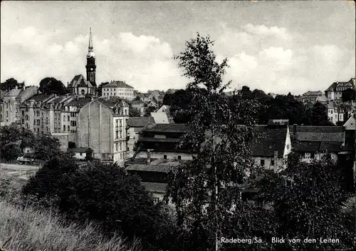 Ak Radeberg in Sachsen, Blick von den Leiten