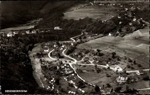 Ak Dedenborn Simmerath in der Eifel, Luftaufnahme