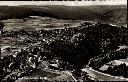 Ak Dedenborn Simmerath in der Eifel, Luftaufnahme
