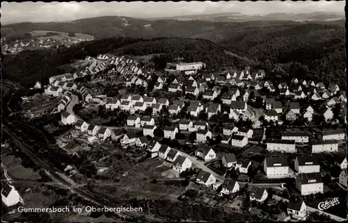 Ak Gummersbach im Oberbergischen Kreis, Luftaufnahme, Siedlung